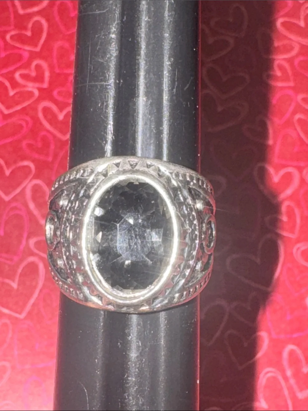 Silver Grey Ring